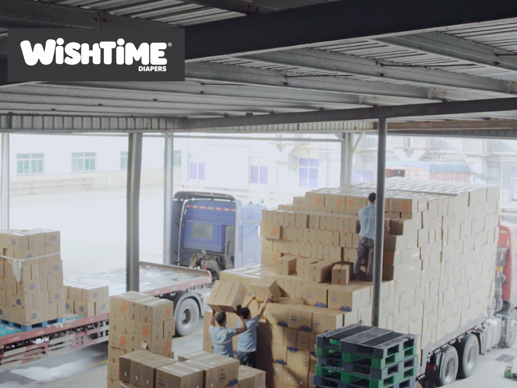Chenrui Wholesale diapers Supplier is transporting the global packages Chenrui Wholesale diapers Supplier is transporting the global packages