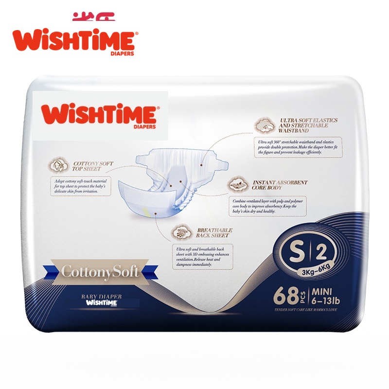 chenrui diapers back package details:what are disposable diapers made of and their function