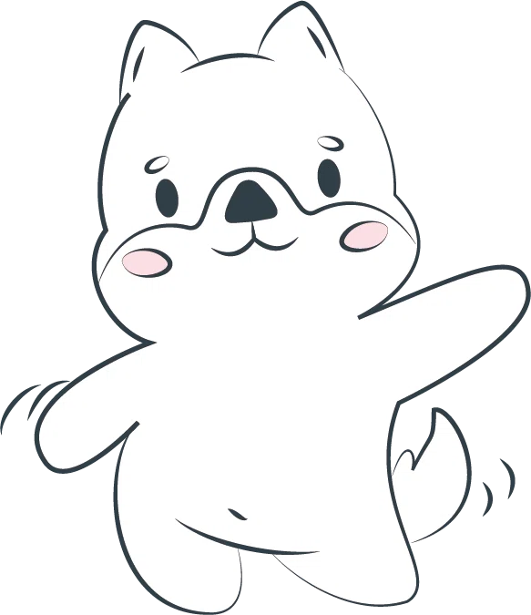 Moni Happy Brand IP - Akita Inu Moni