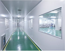 International air purification treatment system for cleanroom production