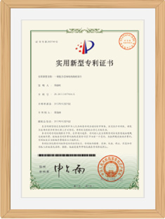 Patent Certificate - Packaging Innovation