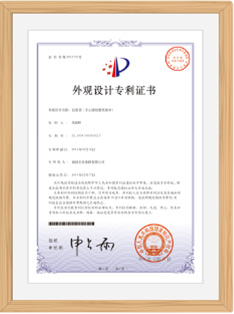 Patent Certificate - Production Process