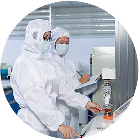 First-class scientific research team — dedicated R&D professionals for OEM hygiene product innovation