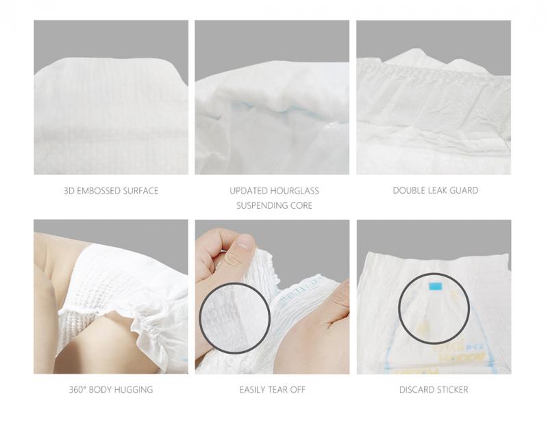 OEM Moni Happy Disposable Baby Diaper Manufacturer