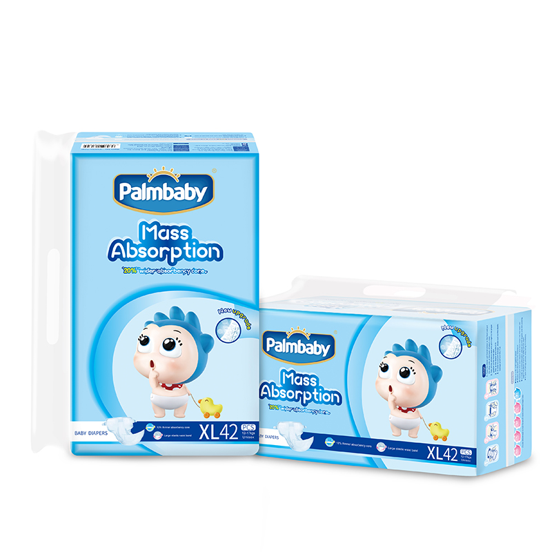 Palmbaby Super Breathable Absorption Disposable Baby Diaper for - OEM Baby Diapers