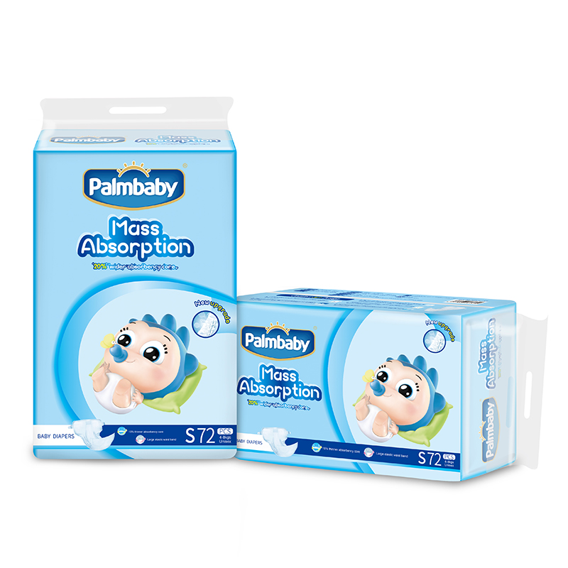 Palmbaby Super Breathable Absorption Disposable Baby Diaper for - OEM Baby Diapers