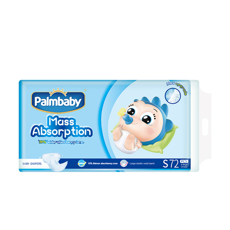 Palmbaby Super Breathable Absorption Disposable Baby Diaper for - OEM Baby Diapers