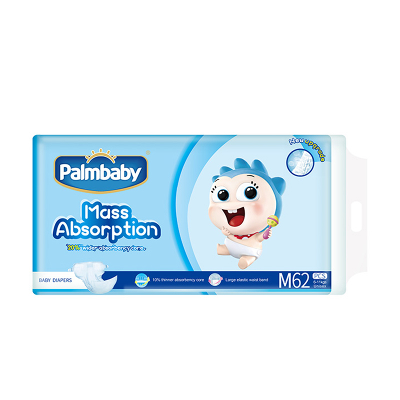 Palmbaby Super Breathable Absorption Disposable Baby Diaper for - OEM Baby Diapers