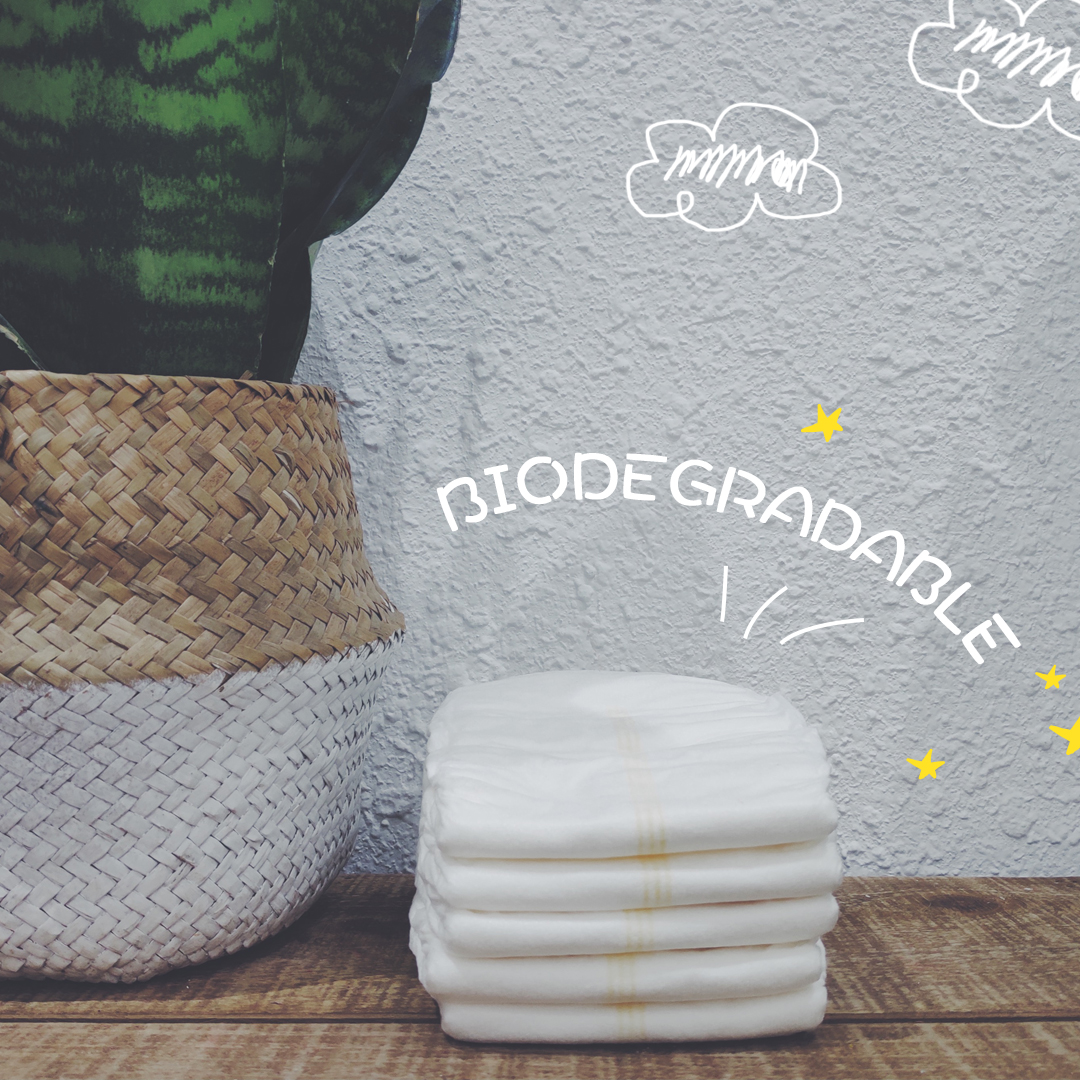 Private Label Diaper Manufacturer Biodegradable ECO Diapers with
