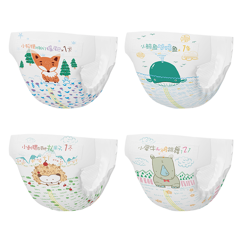Diaper Distributor Super Absorption Palmbaby Diapers With Leak Guard - OEM Baby Diapers