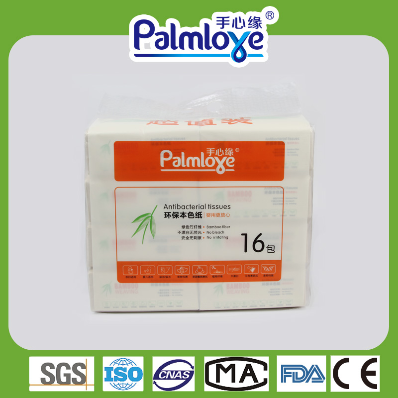 Bamboo fiber tissue paper 4 ply facial tissue - OEM Biodegradable Diapers