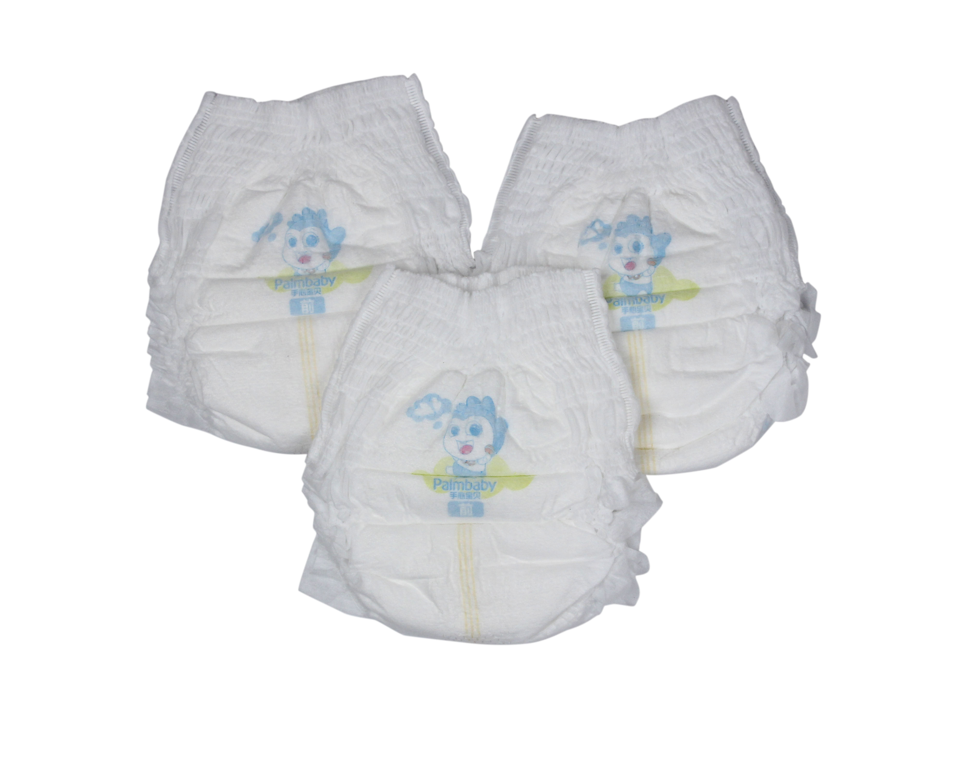 Palmbaby diaper wholesale distributors super absorbency baby pull up pants - OEM Baby Pull-Ups