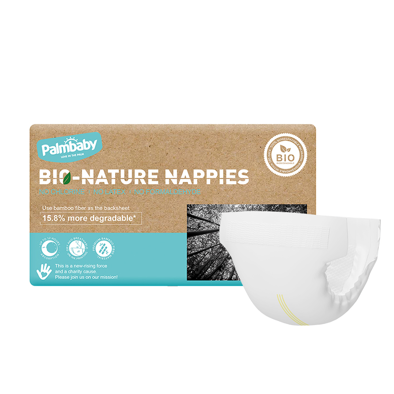 Diaper distributor natural disposable organic 100% bamboo fibric - OEM Baby Diapers