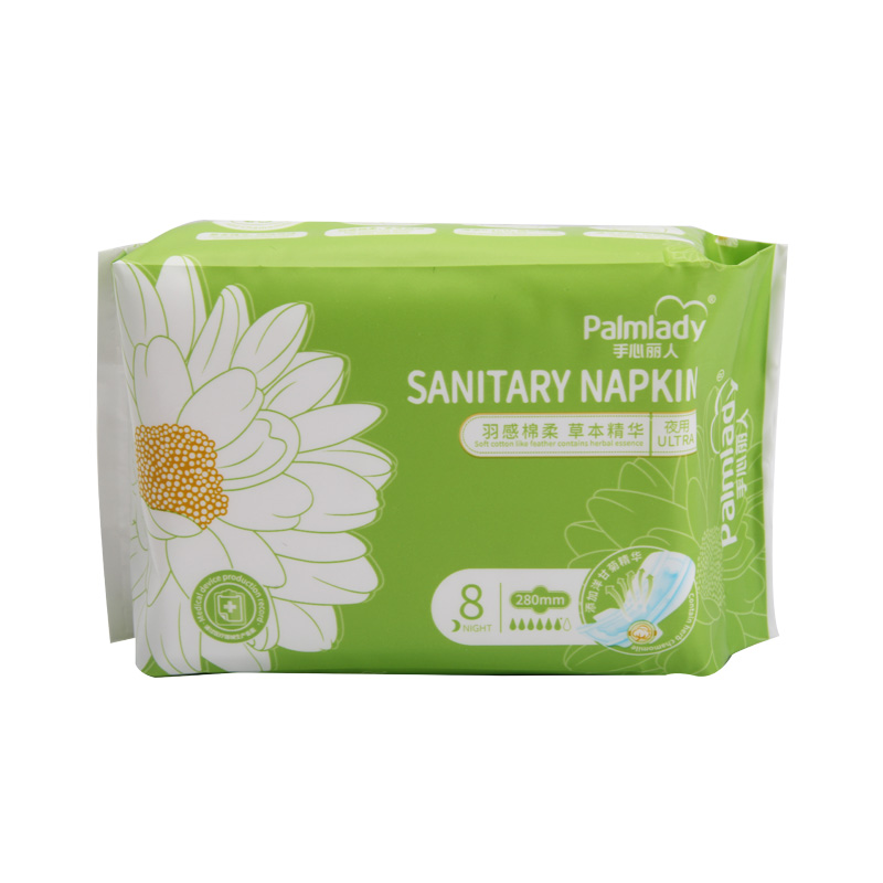 Sanitary Napkin Sanitary Pads Manufacturer Herbal essence factory