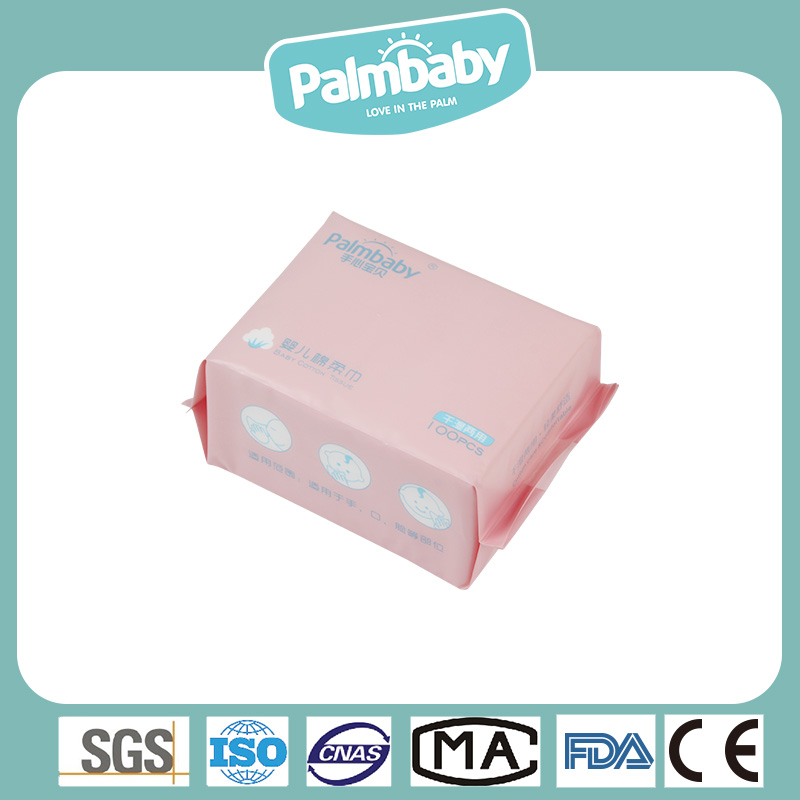 Cotton Tissues for Baby Sensitive Skin Care and Disposable Facial - OEM Dry Tissue - OEM Baby cotton towel manufacturer