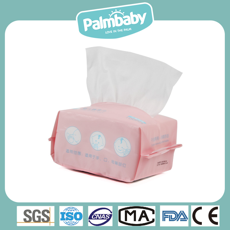 Cotton Tissues for Baby Sensitive Skin Care and Disposable Facial - OEM Dry Tissue