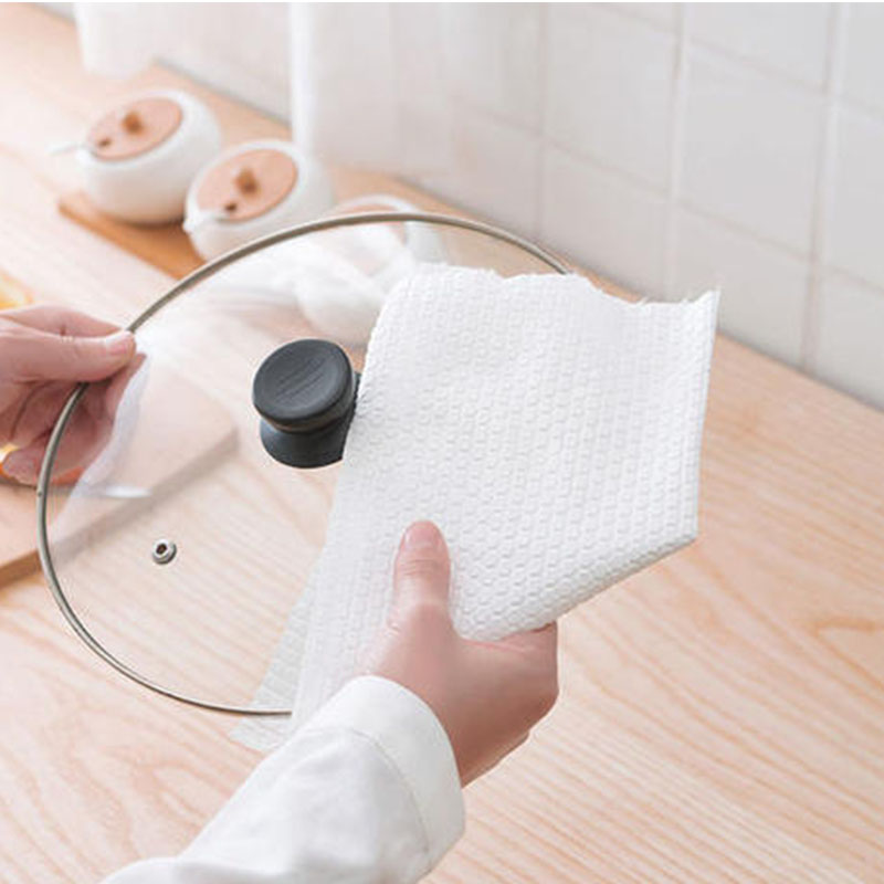 Wet Wipes Factory Large Size Washable Reusable Towel for Kitchen Cleaning