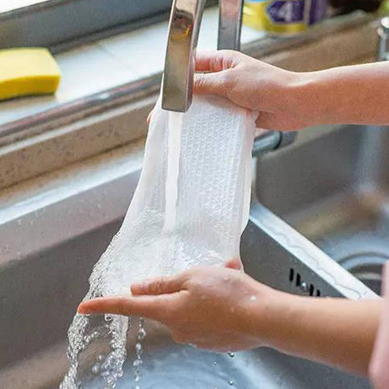 Wet Wipes Factory Large Size Washable Reusable Towel for Kitchen Cleaning