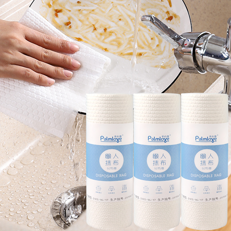 Wet Wipes Factory Large Size Washable Reusable  Towel for Kitchen Cleaning - OEM Household Wipes manufacturer