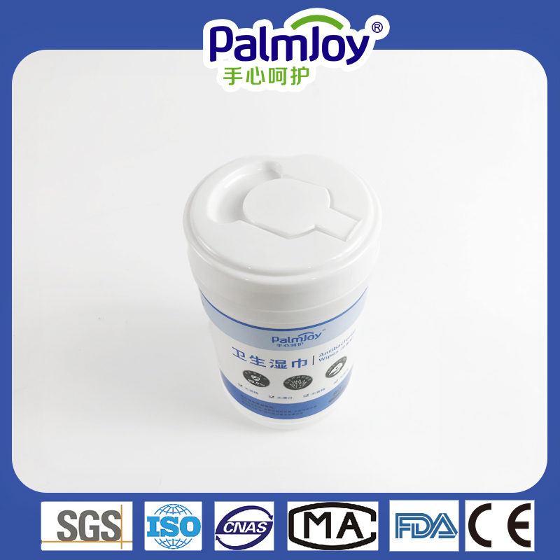Palmjoy wipes manufacturer canister packed disinfectant wet wipes