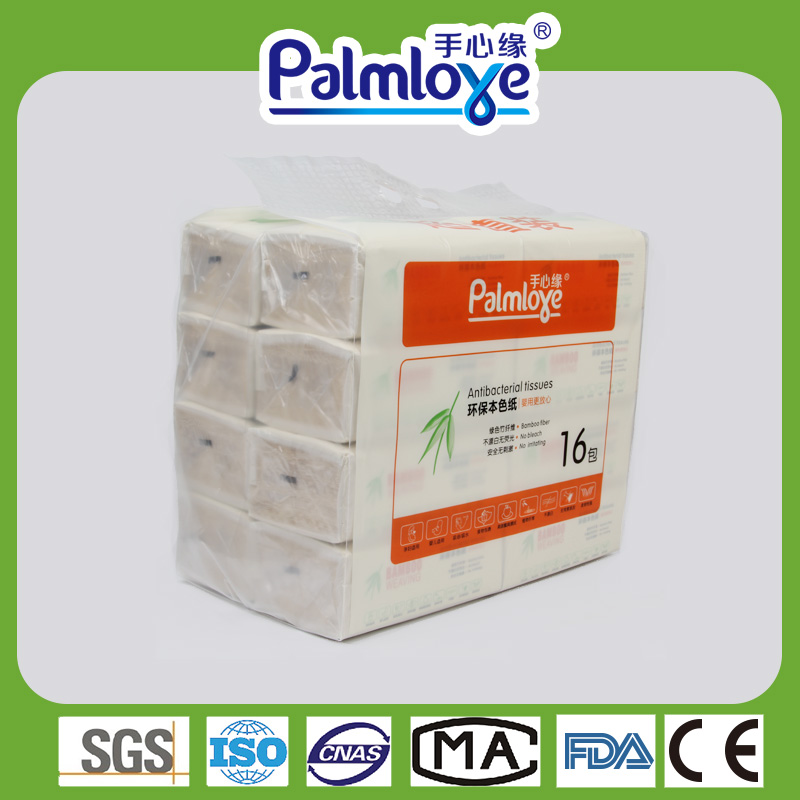Soft Plastic Bag Facial Tissue 3ply cotton Tissue - OEM Facial Tissue