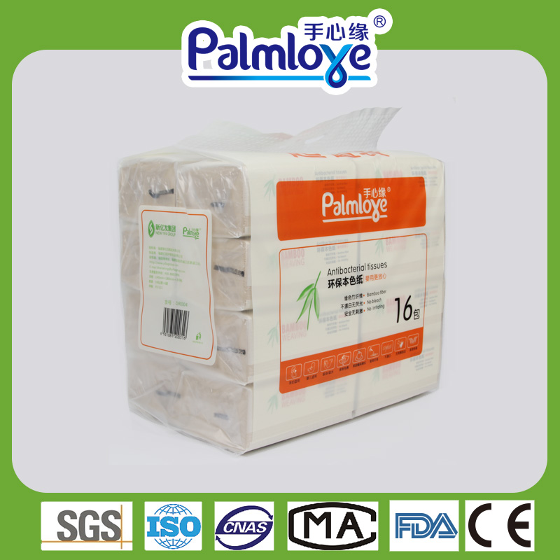 Soft Plastic Bag Facial Tissue 3ply cotton Tissue - OEM Facial Tissue