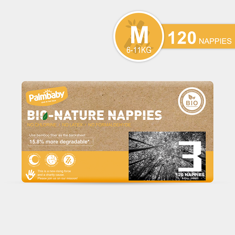 Enviromental friendly baby nappy bamboo diaper manufacturer Palmbaby