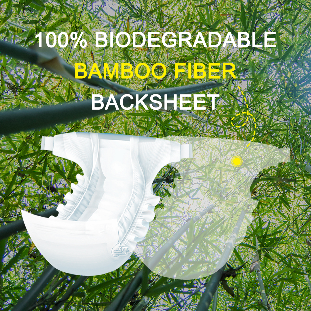 Enviromental friendly baby nappy bamboo diaper manufacturer Palmbaby