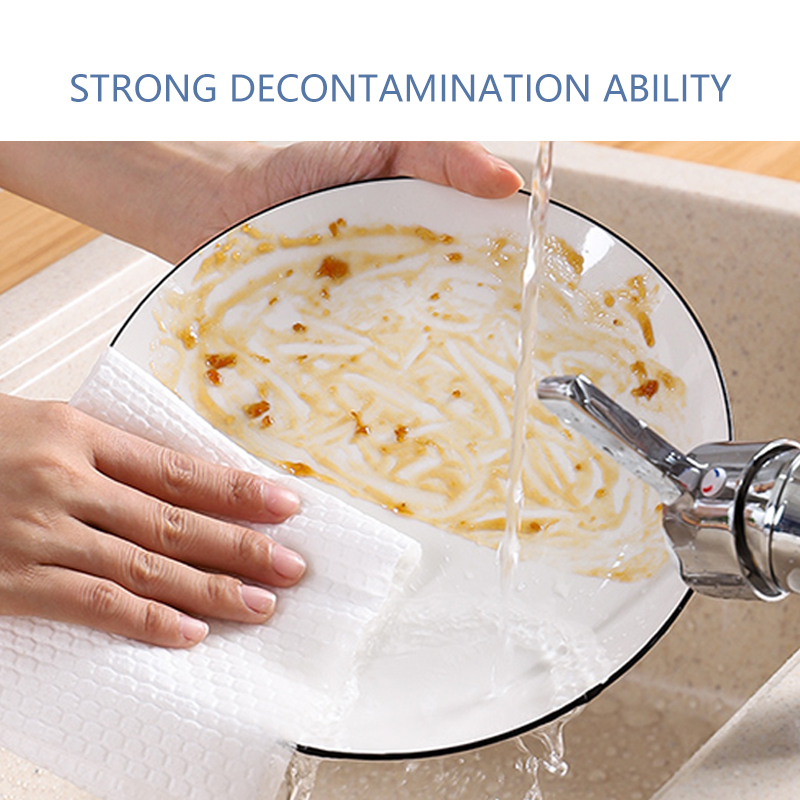 Oem Wet Wipes Large Size Washable Reusable Towel for Kitchen Cleaning