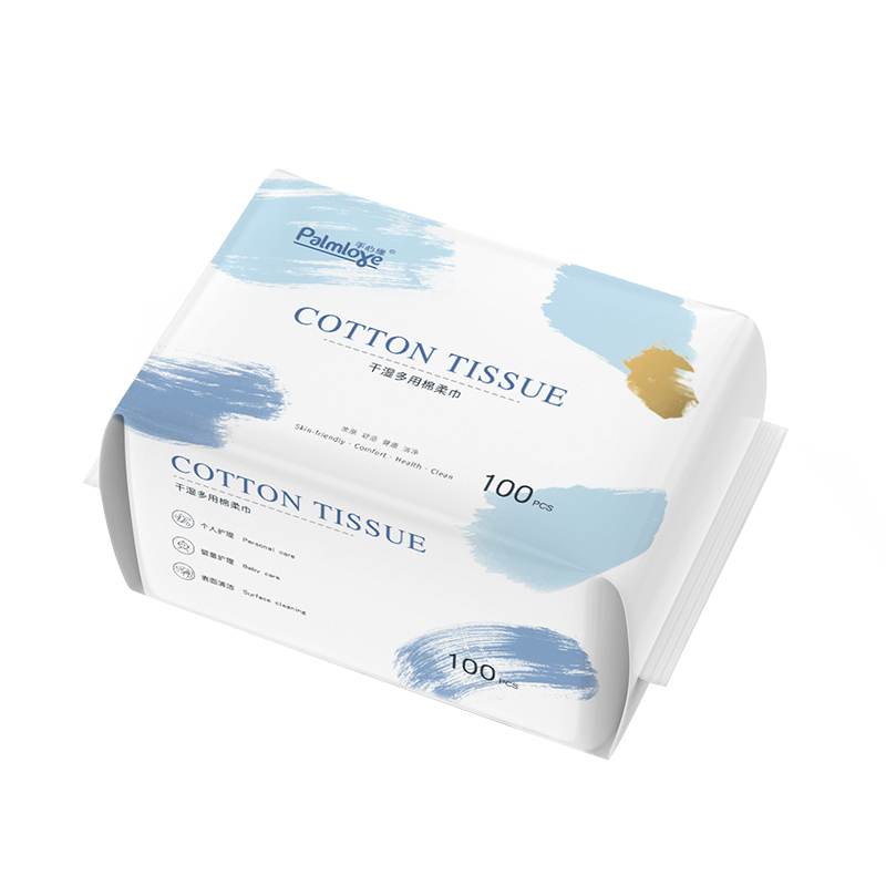 Lady Daily Cleaning 100 Counts Cotton Tissues - OEM Facial Tissue