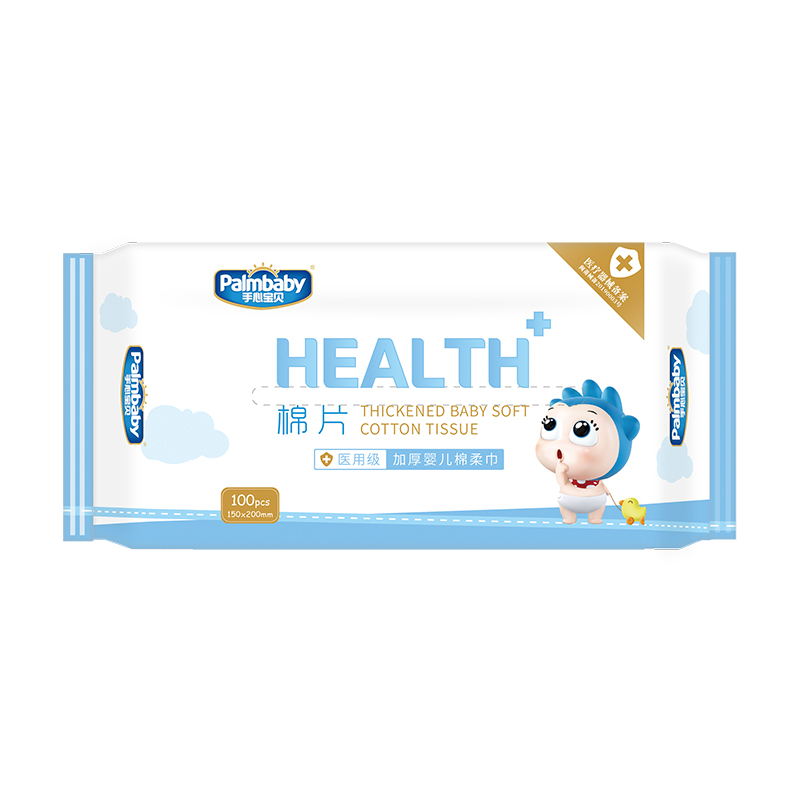 Palmbaby Cotton Tissue for Baby Daily Cleaning - OEM Facial Tissue - OEM Cotton tissue manufacturer