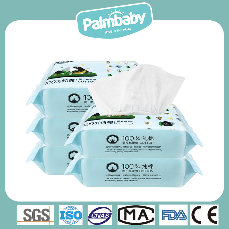 Top Quantity Dry Cotton Tissue for Infant and Mom - OEM Facial Tissue - OEM Cotton tissue manufacturer