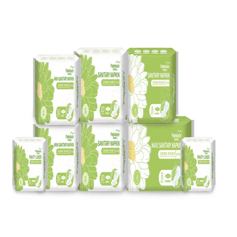 Palmlady sanitary pads manufacturers with ADL Anion Bamboo Charcoal - OEM Sanitary napkins manufacturer
