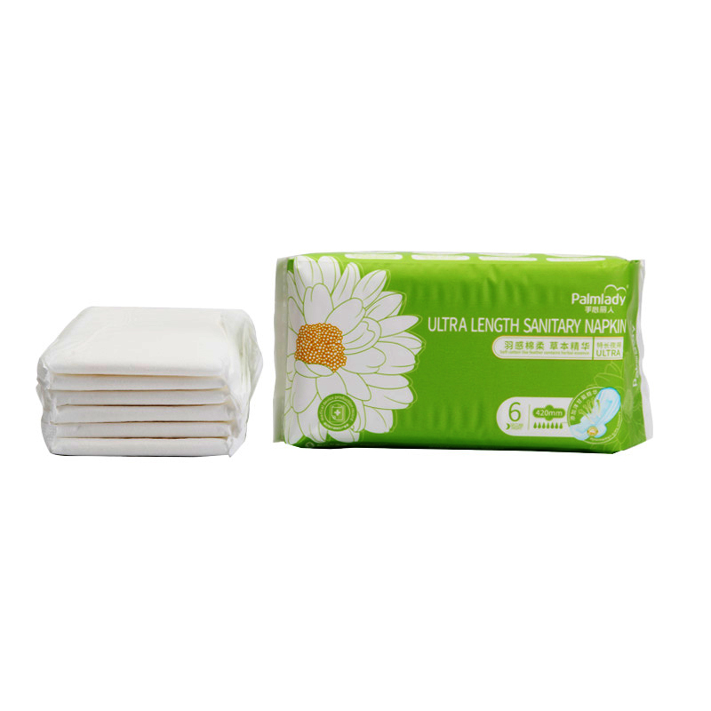 Palmlady sanitary pads manufacturers with ADL Anion Bamboo Charcoal