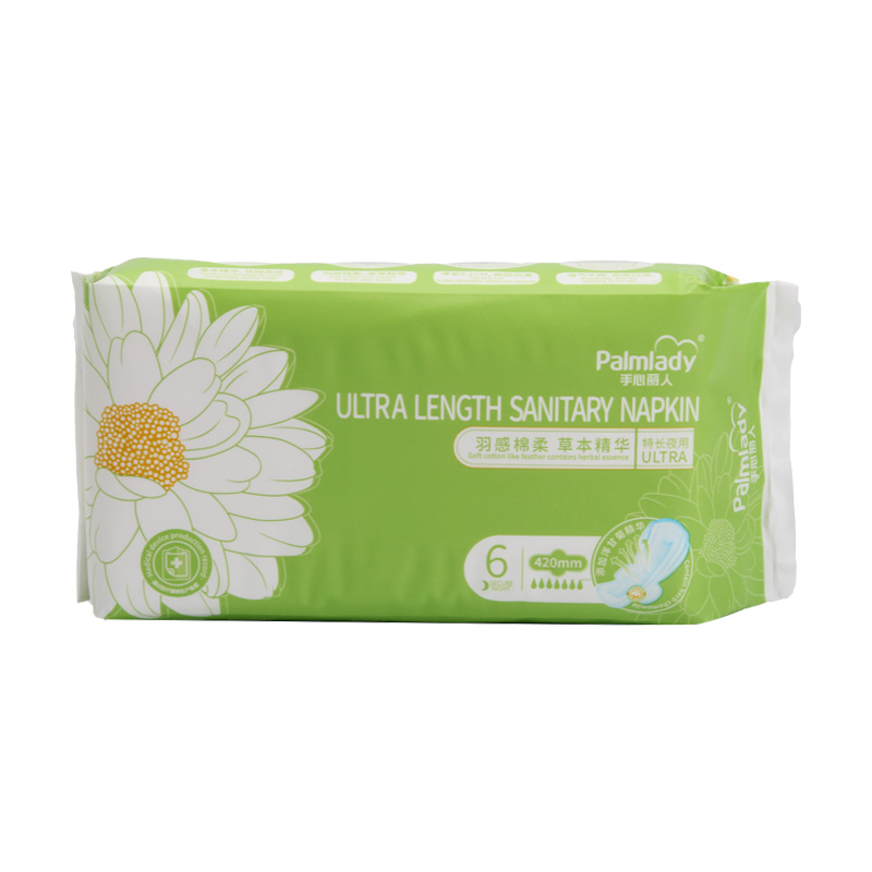 Palmlady sanitary pads manufacturers with ADL Anion Bamboo Charcoal