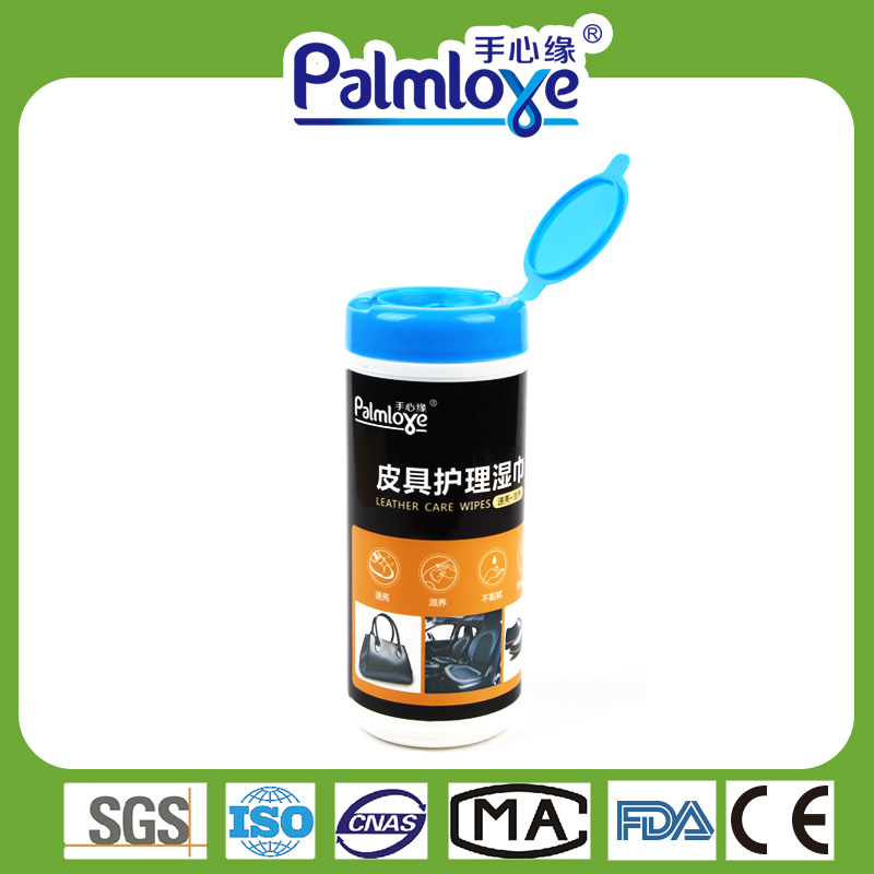 Wet Wipe Manufacturer Leather Care Clean Wipes Nonwoven Barrel