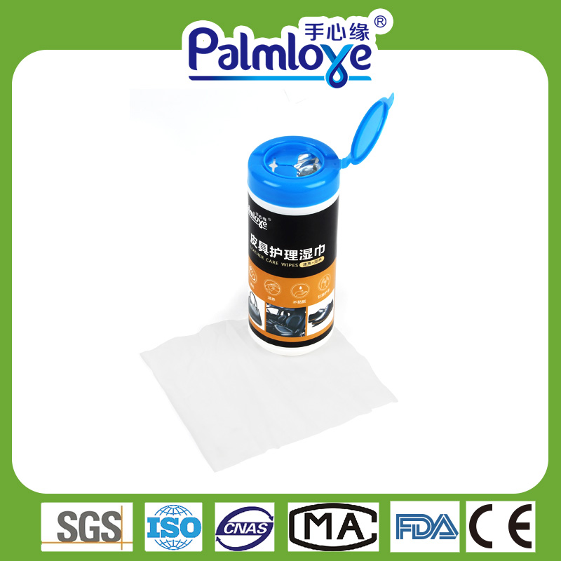 Wet Wipe Manufacturer Leather Care Clean Wipes Nonwoven Barrel