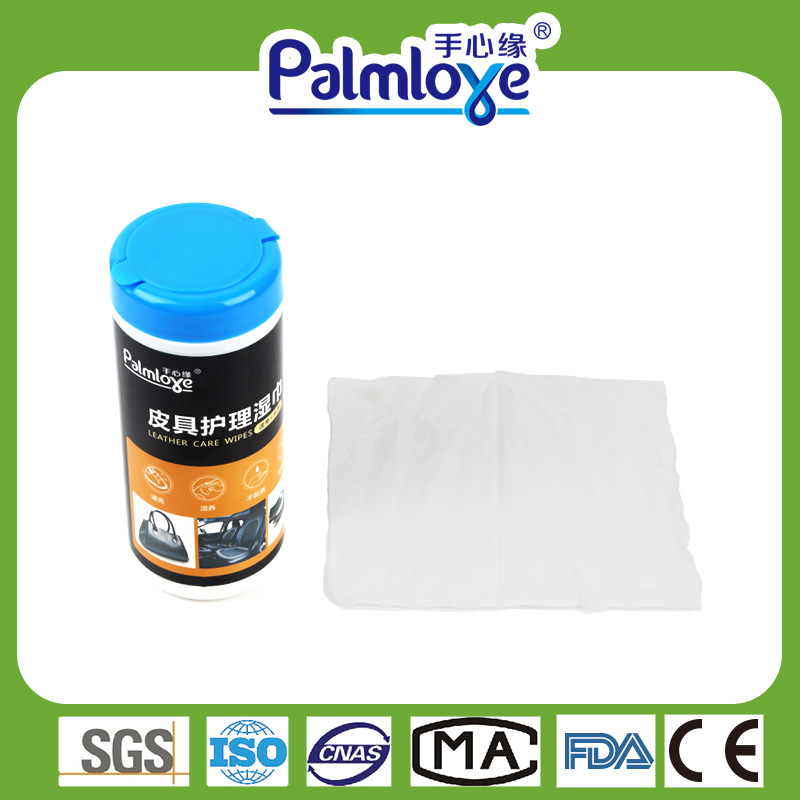 China Wet Wipes Manufacturer Leather Care Clean Wipes Nonwoven