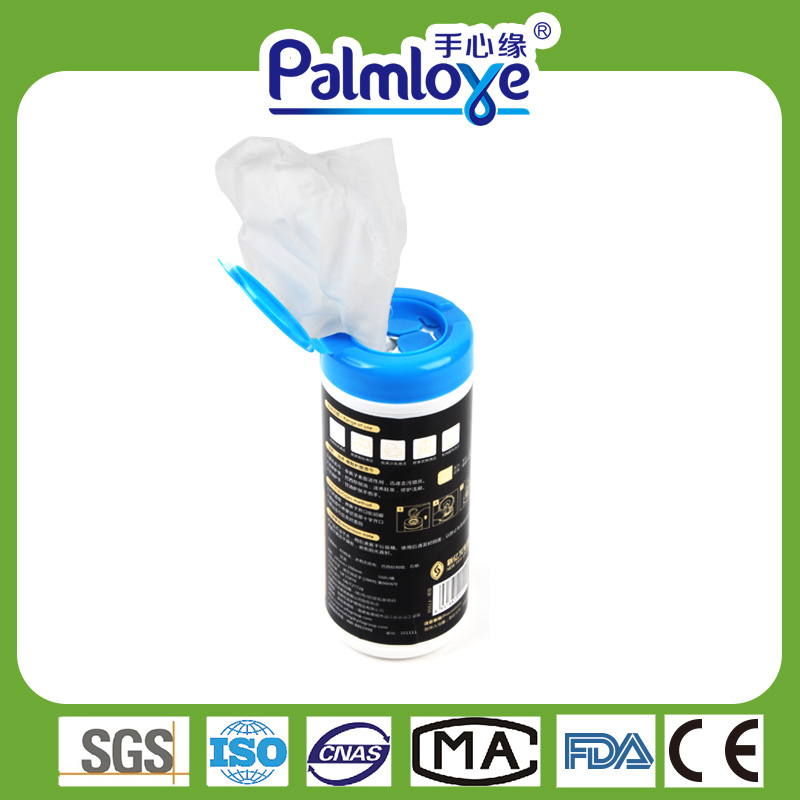China Wet Wipes Manufacturer Leather Care Clean Wipes Nonwoven