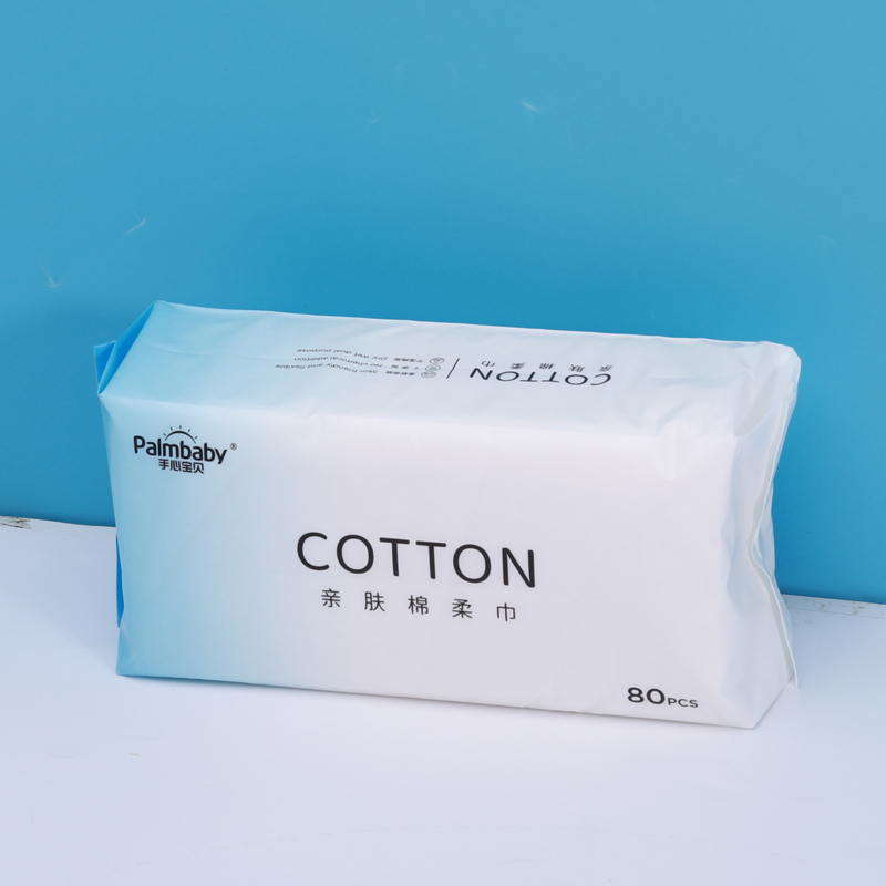 Ulta soft skin friendly dry wipes baby cotton towel - OEM Dry Tissue - OEM Baby cotton towel manufacturer