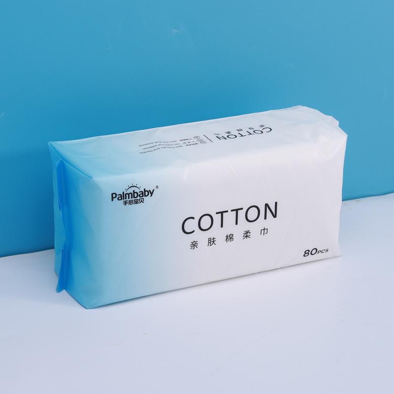 Ulta soft skin friendly dry wipes baby cotton towel - OEM Dry Tissue