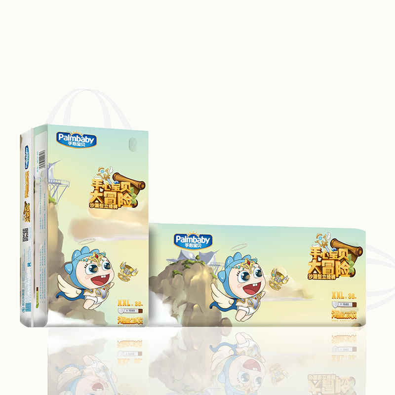 Diaper Manufacturing Ultra Absorbent Premium Breathable Baby - OEM Baby Pull-Ups