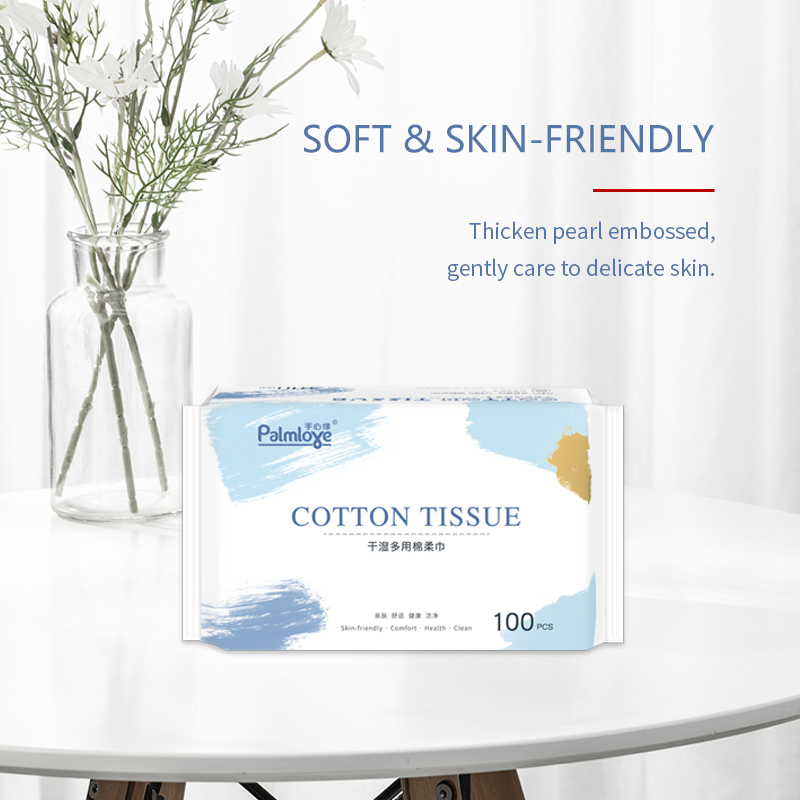 Facial Tissue/Wipe For Sensitive and Baby (1 Pack) - OEM Facial Tissue - OEM Cotton tissue manufacturer