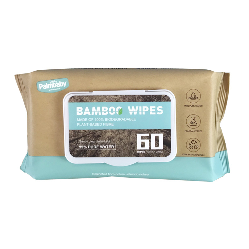 Wet Wipe Packaging Manufacturer Baby Wipes: Bamboo Tissue, Safe for Your Baby