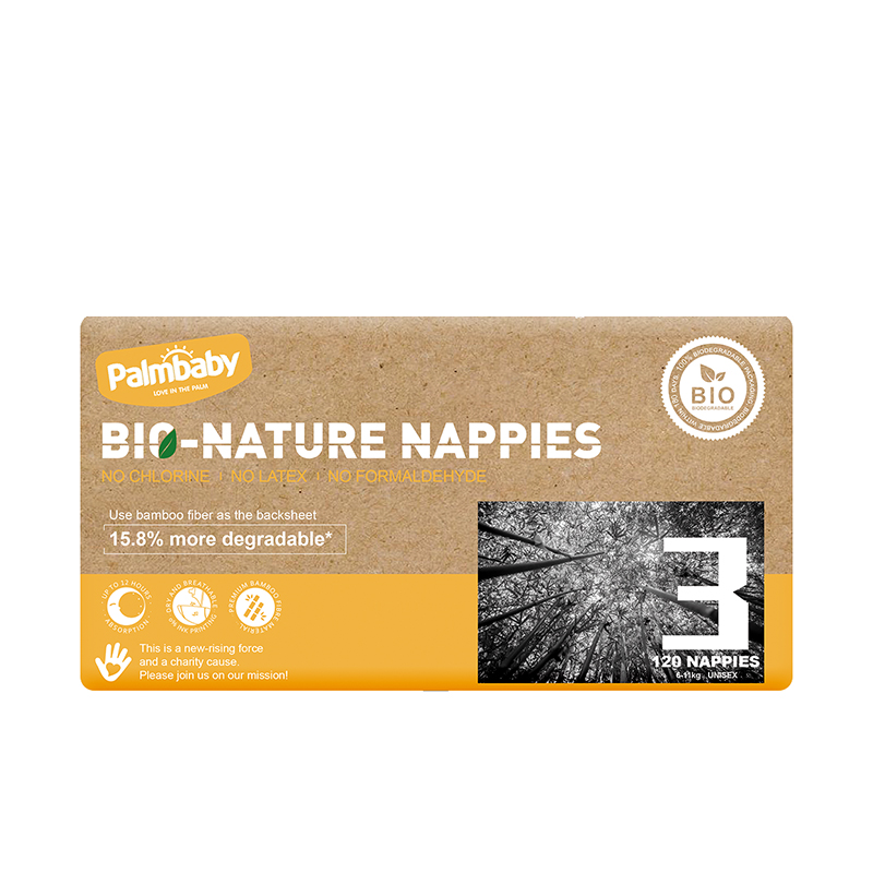 Diaper Manufacturer Size 3 Biodegradable Bamboo Nappies: