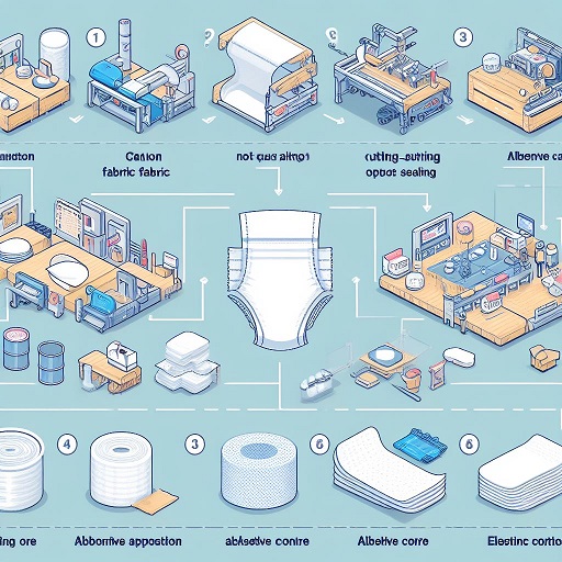 OEM Diaper Production Process: Manufacturing Workflow