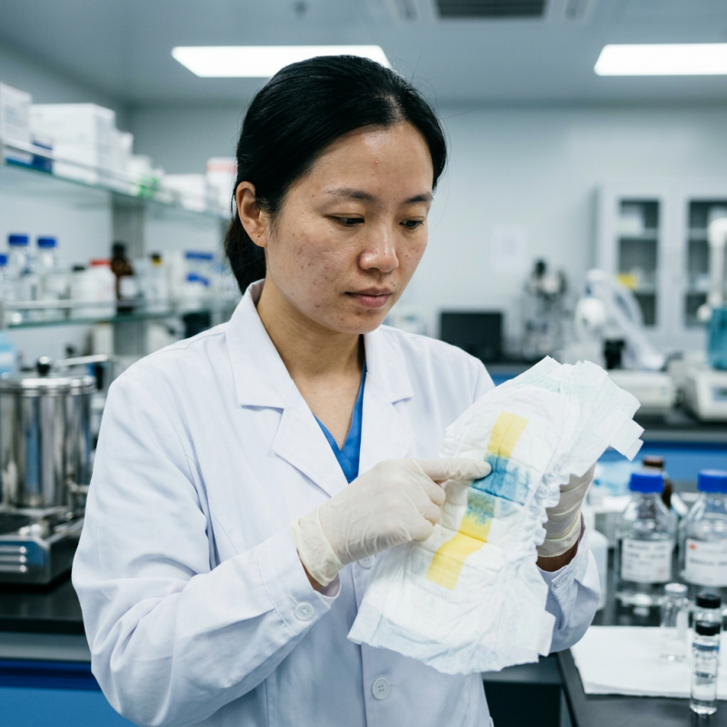 Wetness Indicator Diapers: How the Color-Strip Tech Works
