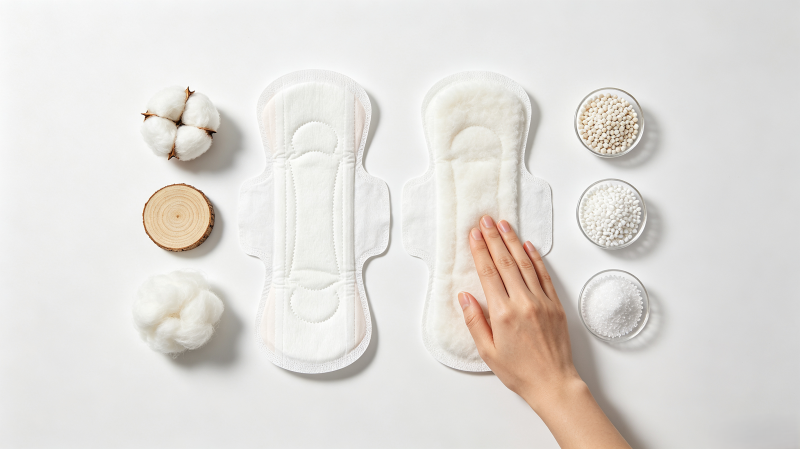What Is Inside a Sanitary Pad and the Non-Toxic Swap