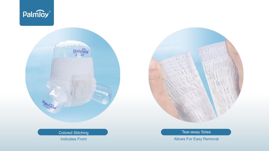Palmjoy XCN06-10 product advantages — absorption performance, leak protection, and material quality highlights from product catalog